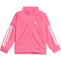 adidas chándal bebé ESSENTIALS CLIMACOOL ROSA vista trasera
