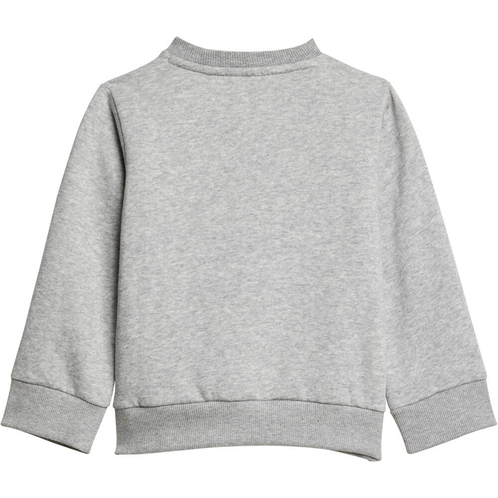 adidas chándal bebé ESSENTIALS GRIS vista detalle