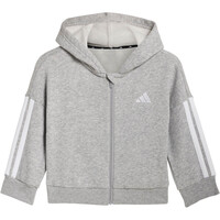 adidas chándal bebé ESSENTIALS GRIS vista trasera