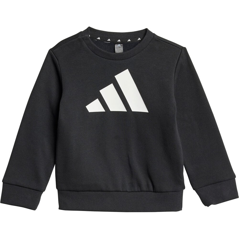 adidas chándal bebé ESSENTIALS NEGRO vista trasera
