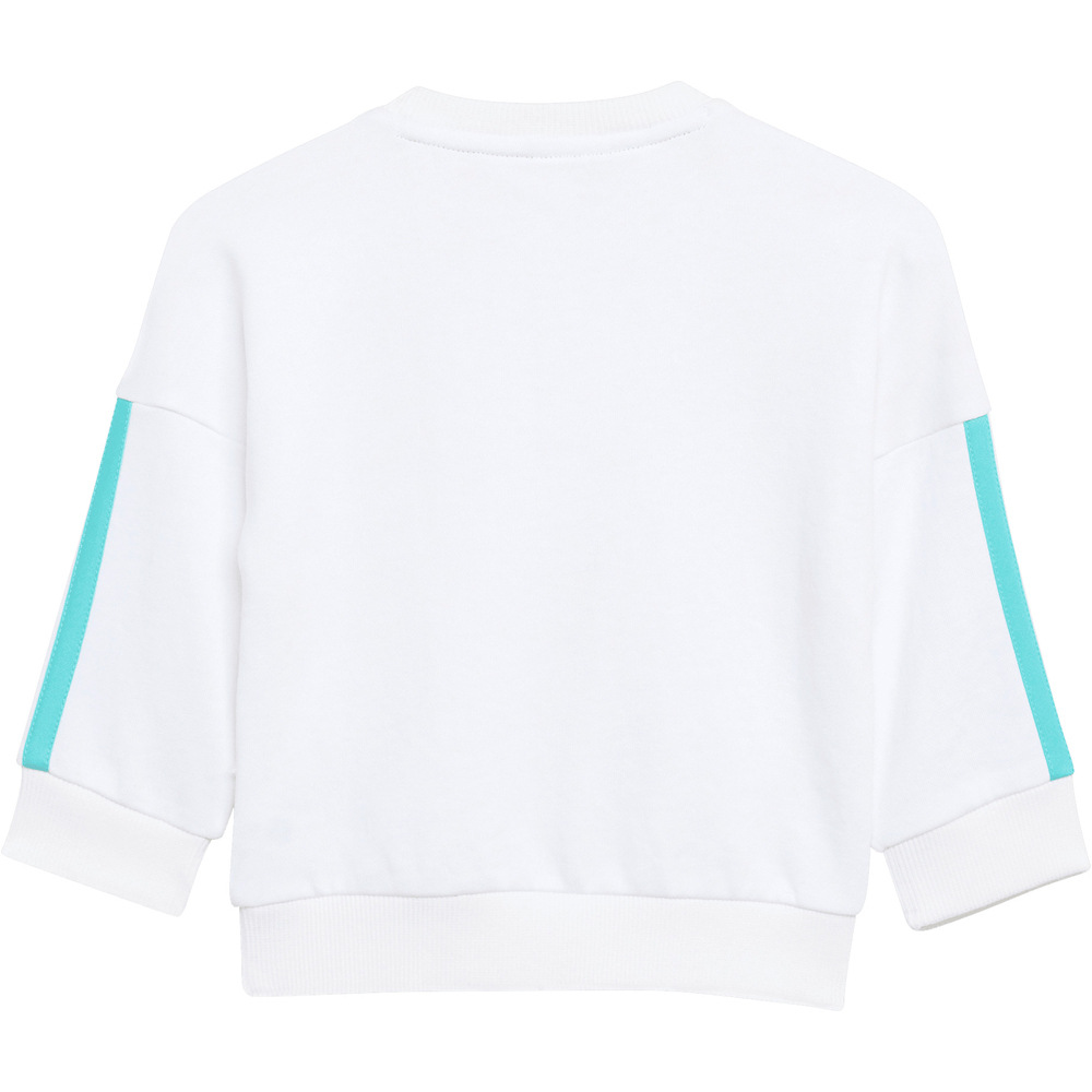 adidas chándal bebé MERCEDES-AMG PETRONAS FORMULA 1 TEAM DNA BLANCO vista detalle