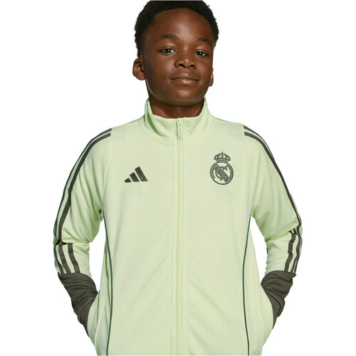adidas chandal fútbol de equipos oficiales niño REAL MADRID 25/26 ENTRENAMIENTO AMARILLO