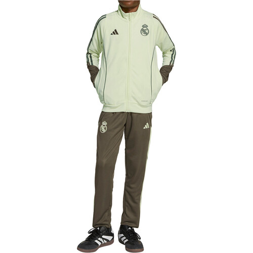 adidas chandal fútbol de equipos oficiales niño REAL MADRID 25/26 ENTRENAMIENTO AMARILLO