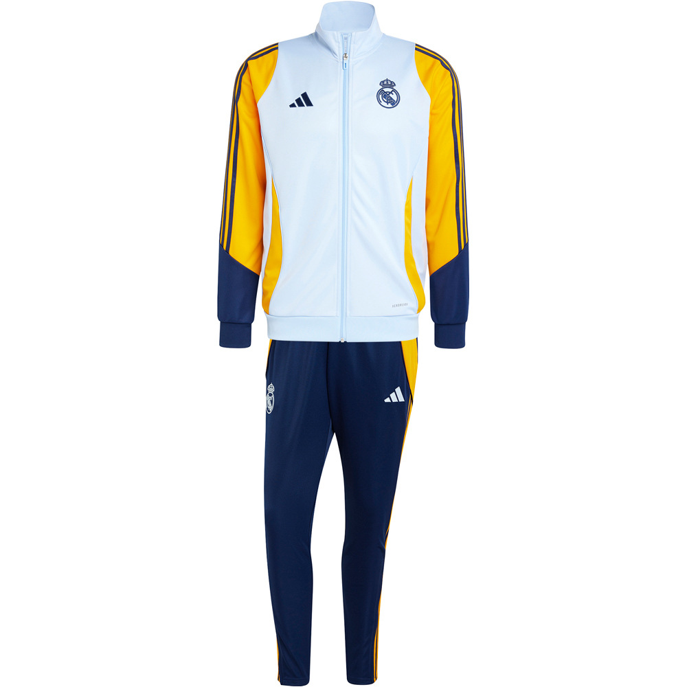adidas chandal fútbol de equipos oficiales REAL MADRID 25 AZUL 03