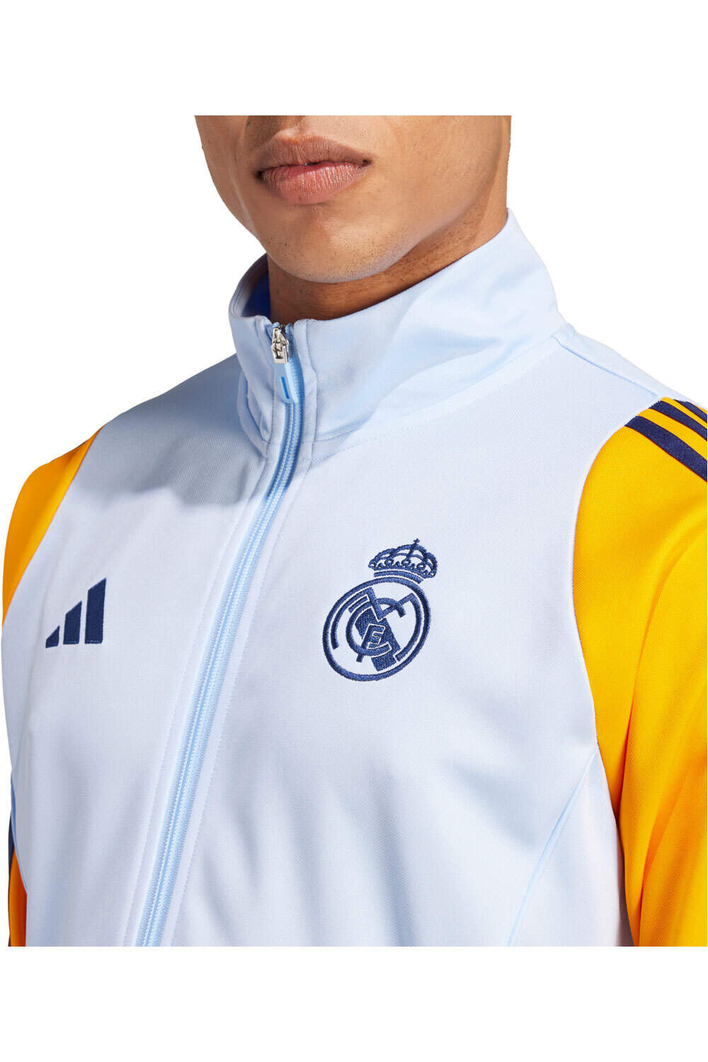 adidas chandal fútbol de equipos oficiales REAL MADRID 25 AZUL vista detalle