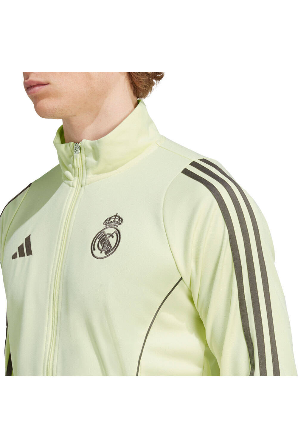 adidas chandal fútbol de equipos oficiales REAL MADRID 25/26 ENTRENAMIENTO AMARILLO 03