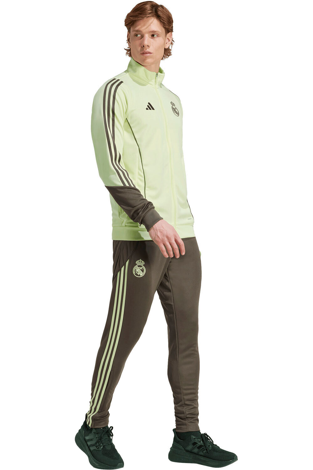 adidas chandal fútbol de equipos oficiales REAL MADRID 25/26 ENTRENAMIENTO AMARILLO vista detalle
