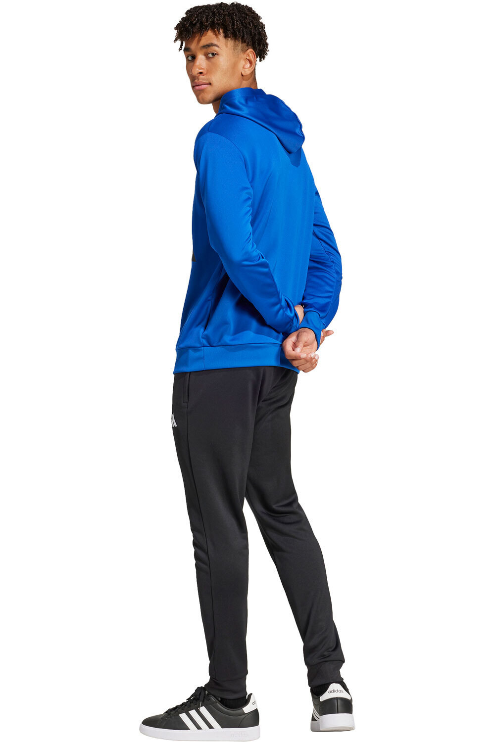 adidas chándal hombre BIG LOGO AZUL vista trasera