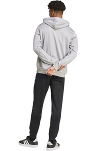 adidas chándal hombre BIG LOGO GRIS vista trasera