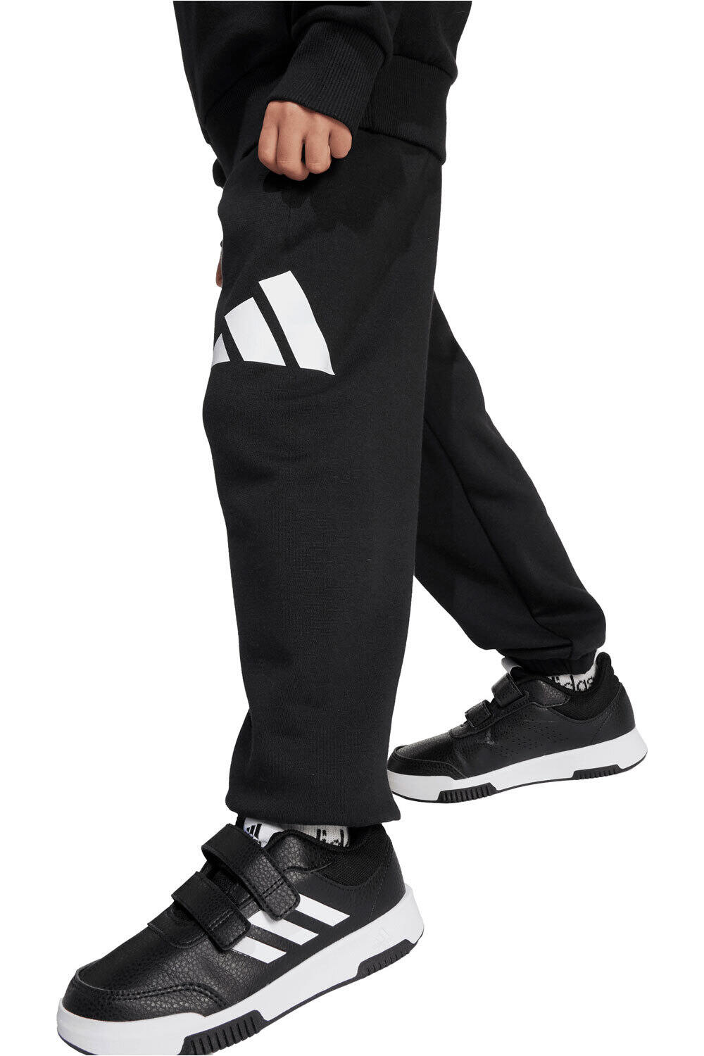 adidas chándal junior Conjunto sudadera y pantaln Ess NEGRO vista detalle