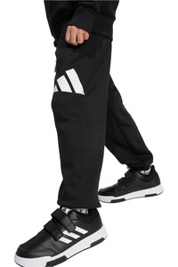 adidas chándal junior Conjunto sudadera y pantaln Ess NEGRO vista detalle