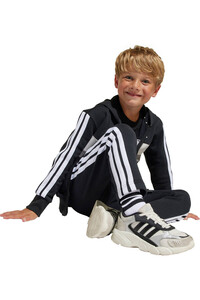 adidas chándal junior ESSENTIALS 3 STRIPES NEGRO 04