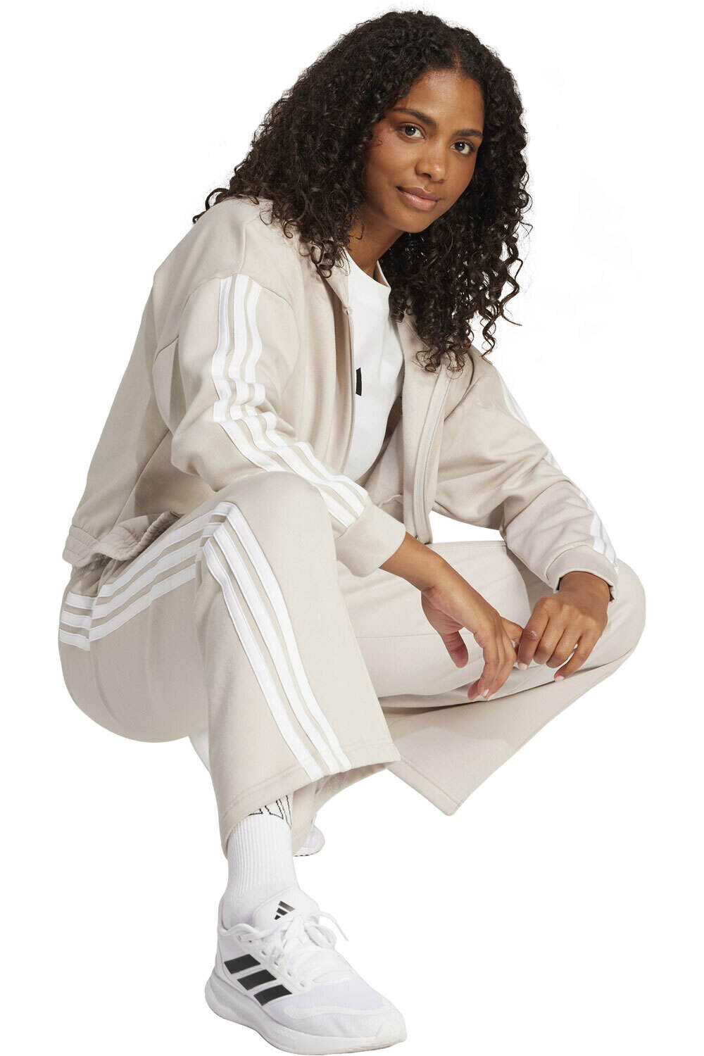 adidas chándal mujer ENERGIZE MARRON vista detalle