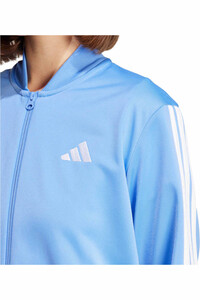 adidas chándal mujer ESSENTIALS 3 STRIPES AZUL 05