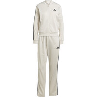 adidas chándal mujer ESSENTIALS 3 STRIPES MARRON 05