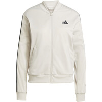 adidas chándal mujer ESSENTIALS 3 STRIPES MARRON 06