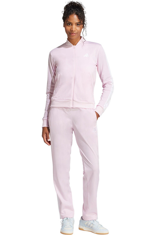 ADIDAS ESSENTIALS 3-STRIPES TRACKSUIT rosa