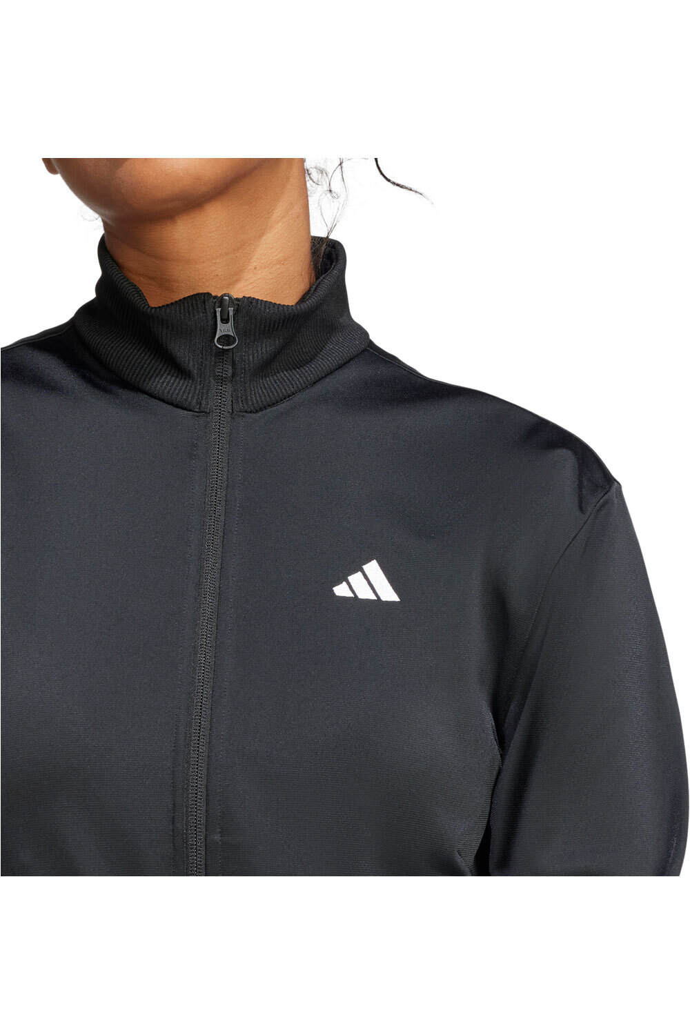 adidas chándal mujer ESSENTIALS FEELCOZY NEGRO 03