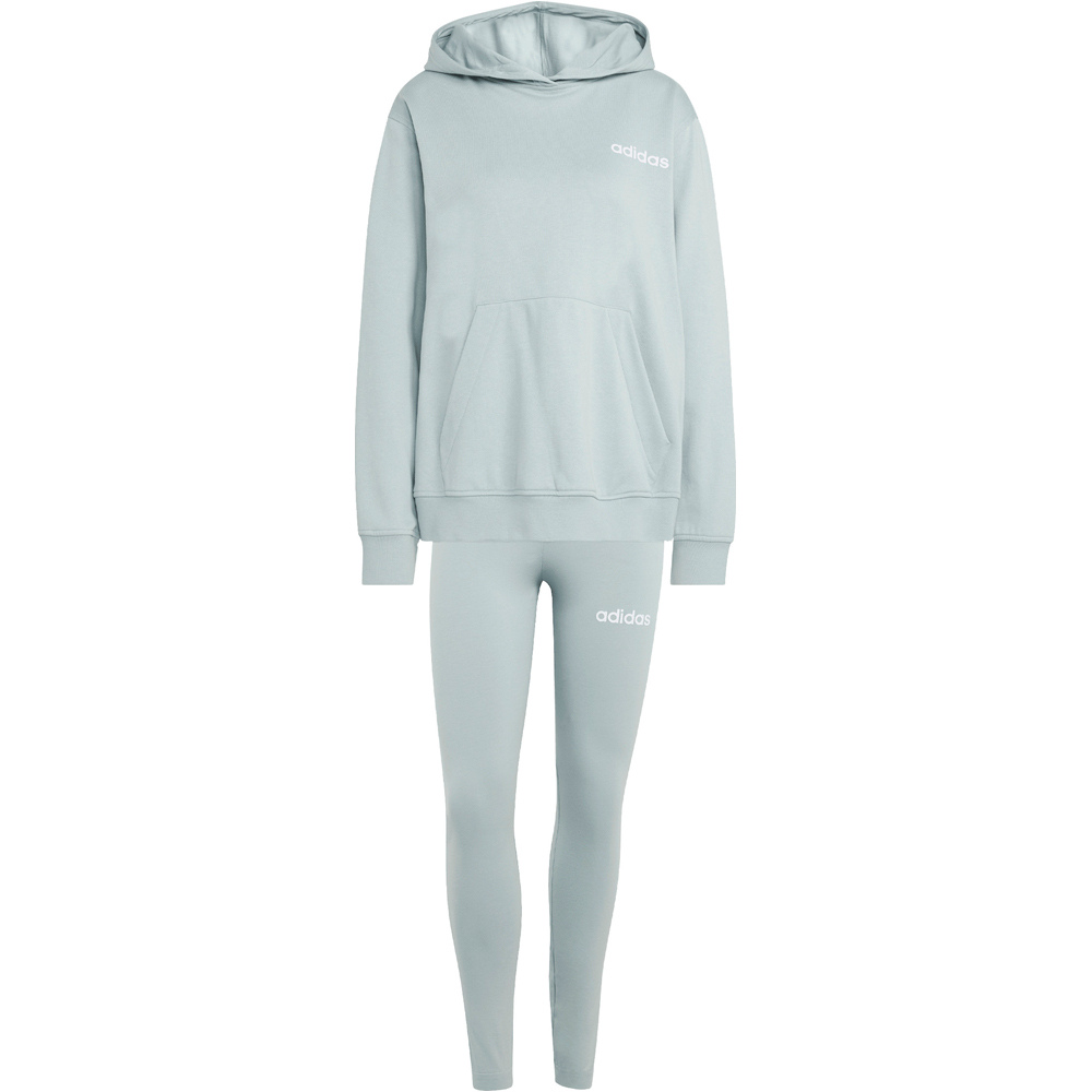 adidas chándal mujer LEISURE AZUL 05