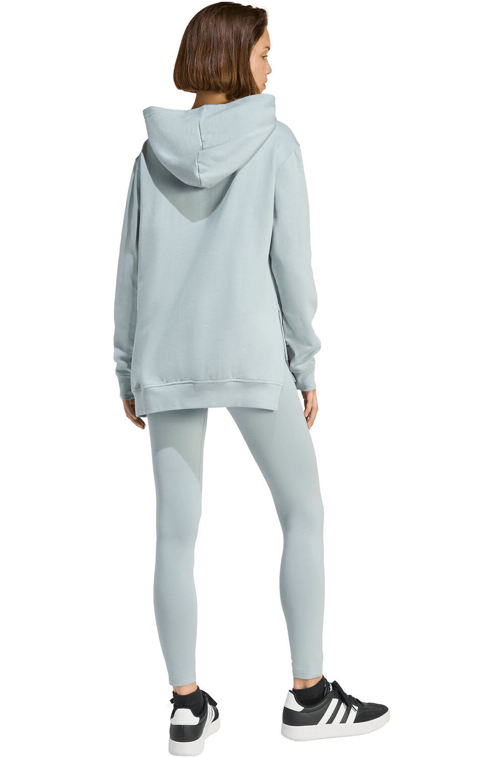 adidas chándal mujer LEISURE AZUL vista trasera