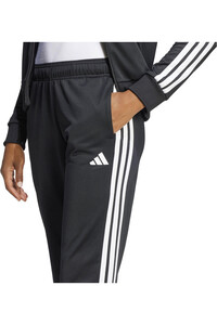 adidas chándal mujer SPORTSWEAR 3 STRIPES NEGRO 04