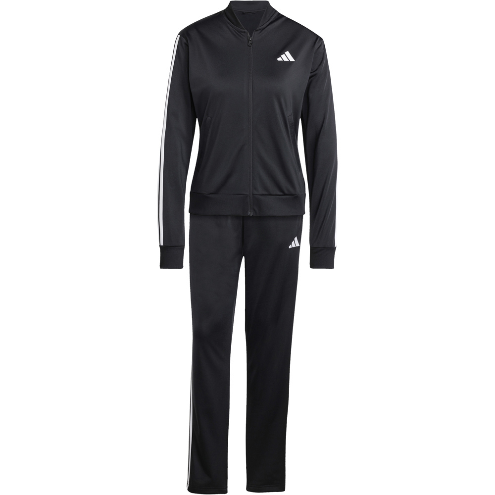 adidas chándal mujer SPORTSWEAR 3 STRIPES NEGRO 05