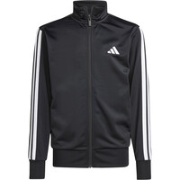 adidas chándal niña ESSENTIALS 3 STRIPES NEGRO 06