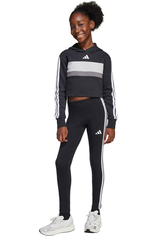 ADIDAS ESSENTIALS 3 STRIPES negro