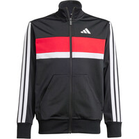 adidas chándal niño 3 STRIPES TIBERIO NEGRO 06