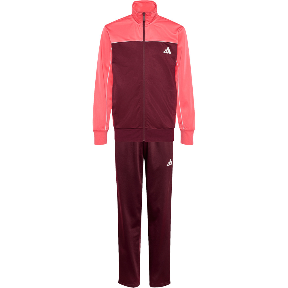 adidas chándal niño Chndal de punto Colour Pop ROJO vista frontal