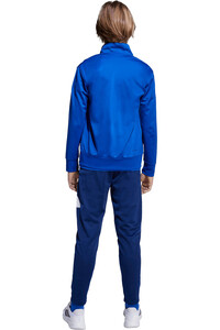 adidas chándal niño Chndal Essentials Climacool AZUL vista trasera