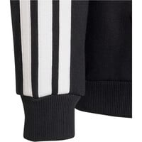 adidas chándal niño ESSENTIALS 3 STRIPES NEGRO 06
