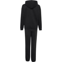 adidas chándal niño ESSENTIALS 3 STRIPES NEGRO vista trasera