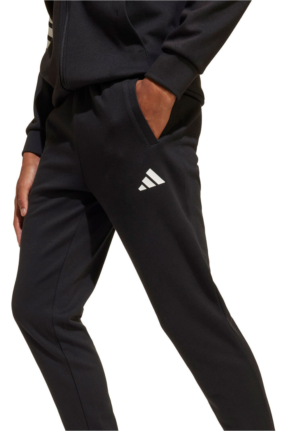 adidas chándal niño FUTURE ICONS 3 STRIPES NEGRO 03