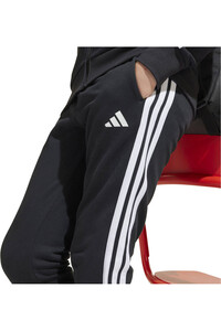adidas chándal niño SEASONAL ESSENTIALS TIBERIO 3 STRIPES NEGRO 04