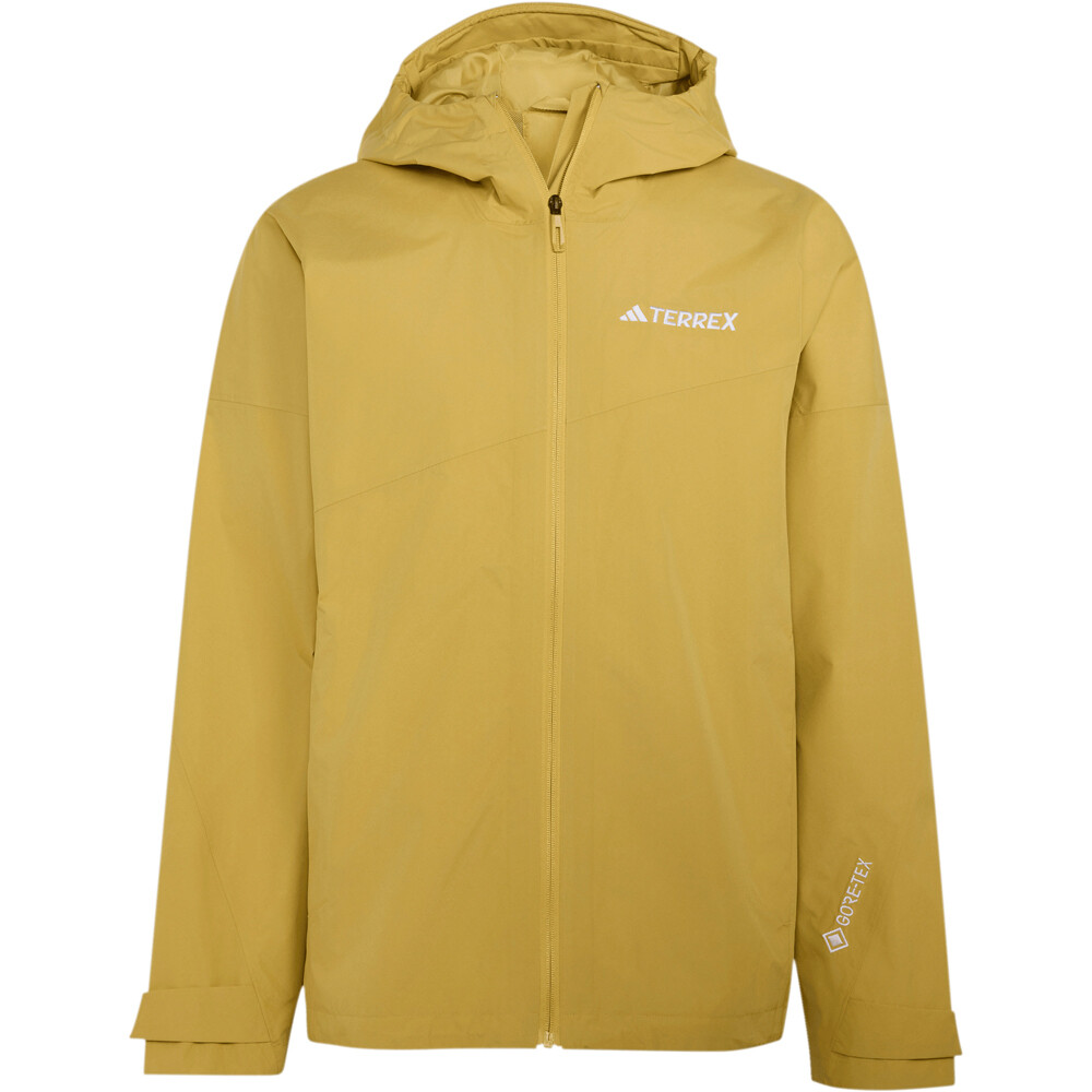 adidas chaqueta impermeable hombre XPR 2L GORE JKT AMARILLO 04