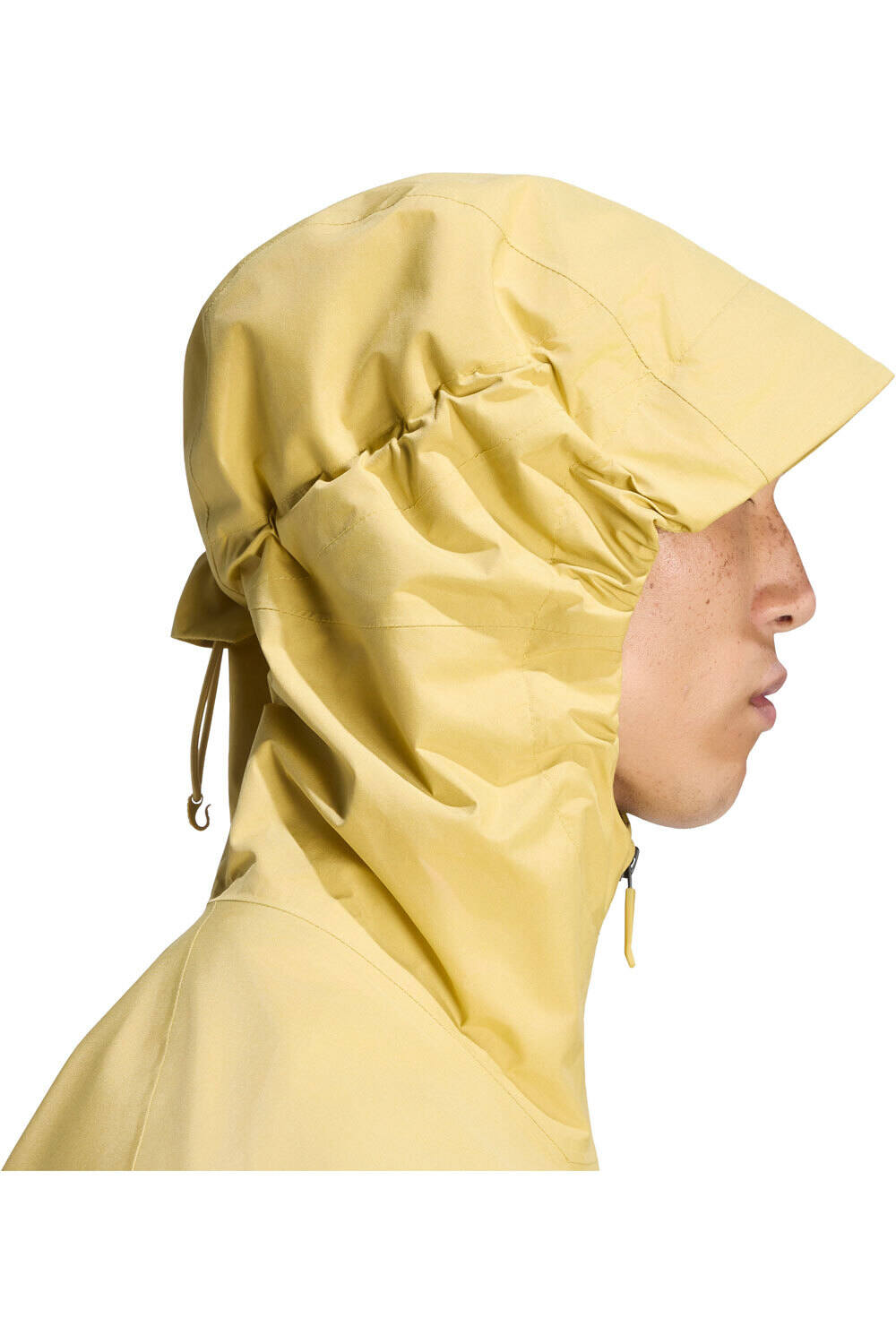 adidas chaqueta impermeable hombre XPR 2L GORE JKT AMARILLO vista detalle