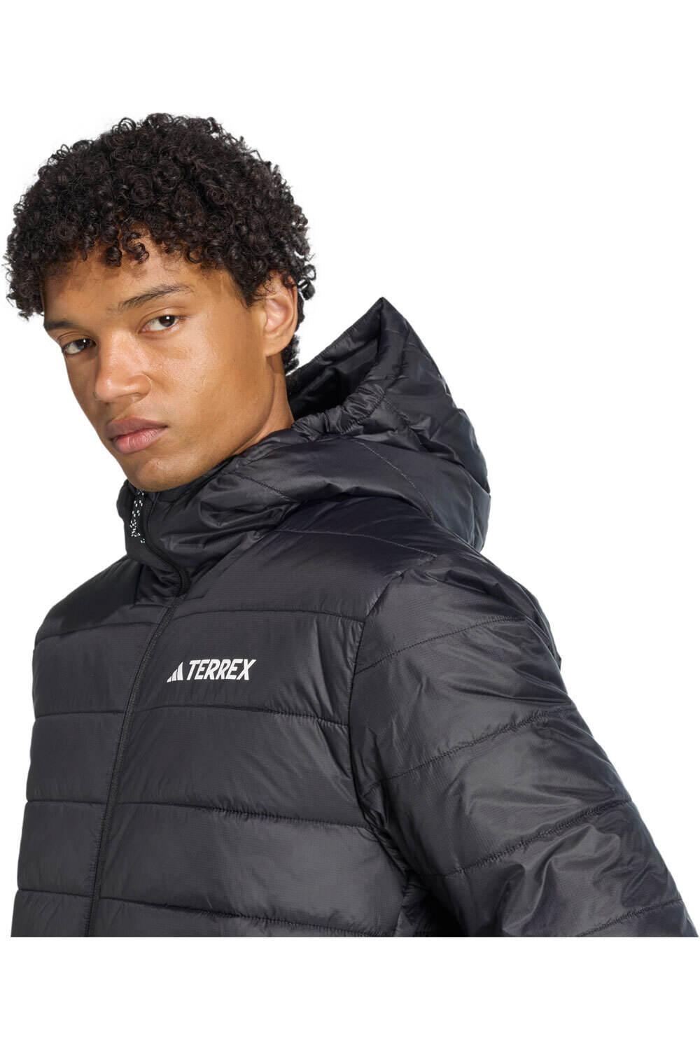 adidas chaqueta outdoor hombre TERREX MULTI ESSENTIALS CLIMAWARM NEGRO 03