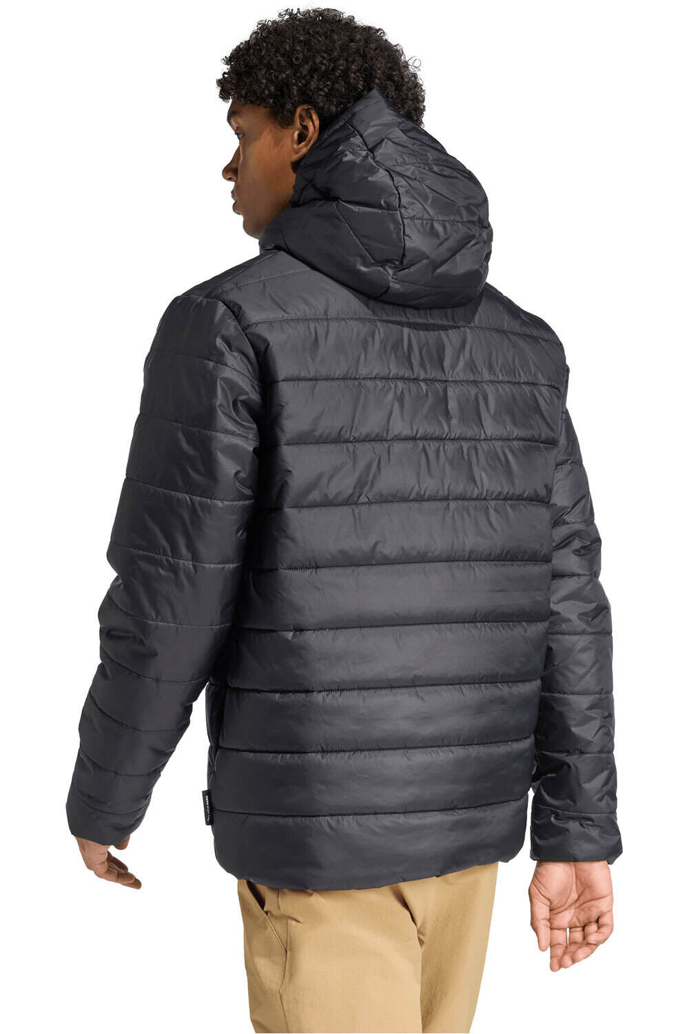 adidas chaqueta outdoor hombre TERREX MULTI ESSENTIALS CLIMAWARM NEGRO vista trasera