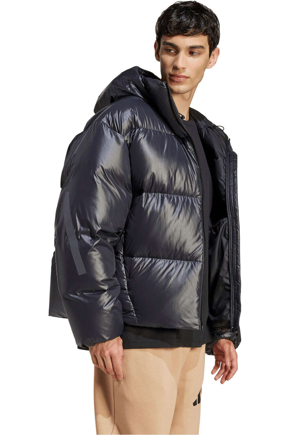 adidas chaqueta outdoor hombre Z.N.E. CLIMAWARM NEGRO vista detalle