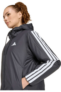 adidas chaqueta outdoor mujer ESSENTIALS CLIMAWARM 3 STRIPES NEGRO 03