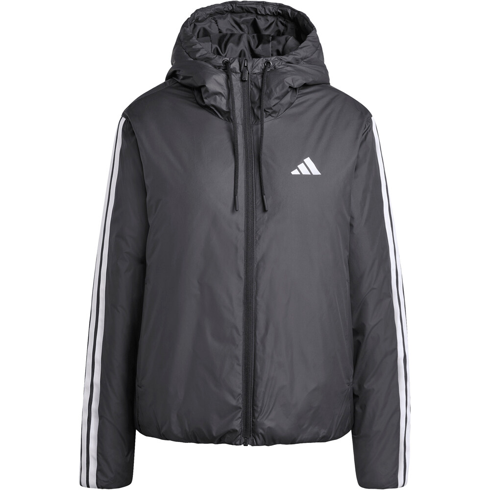 adidas chaqueta outdoor mujer ESSENTIALS CLIMAWARM 3 STRIPES NEGRO 04