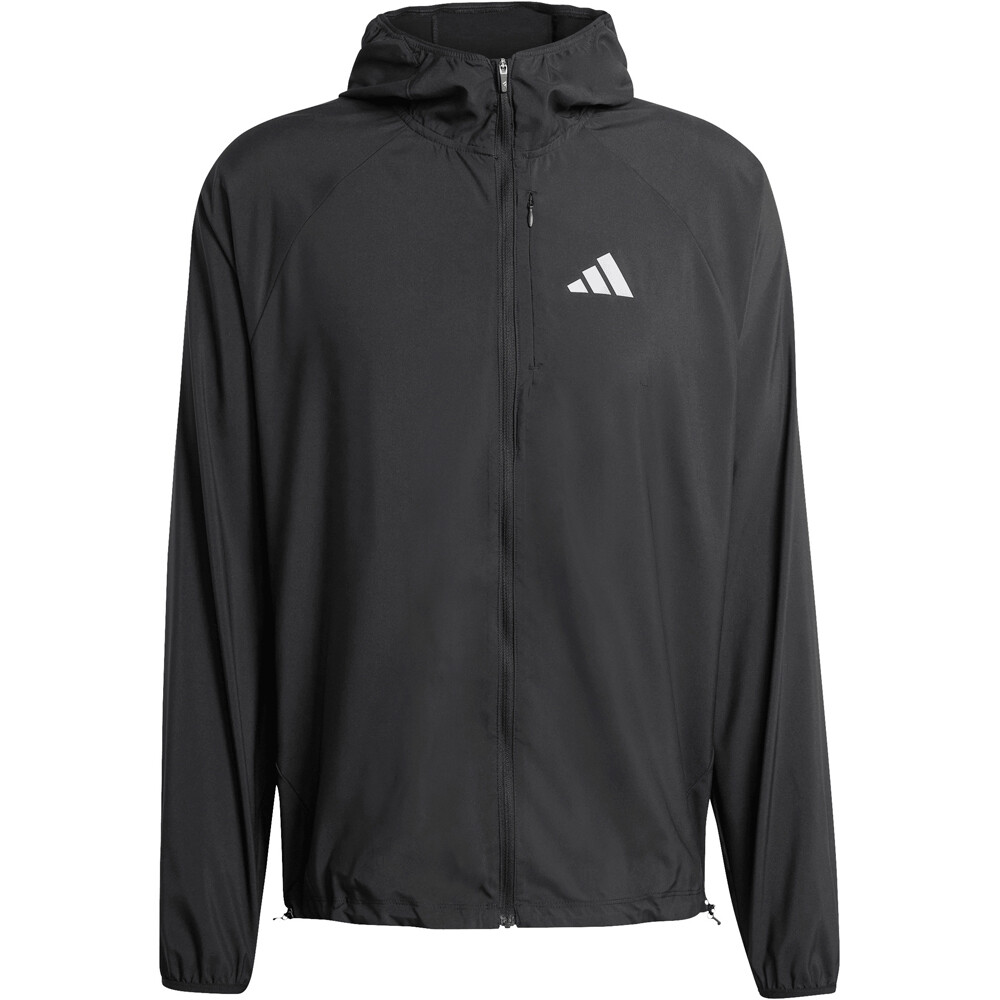 adidas Chaqueta Running Hombre ADI365 ESSENTIALS NEGRO 04