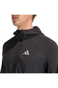 adidas Chaqueta Running Hombre ADI365 ESSENTIALS NEGRO vista detalle