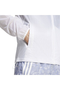 adidas CHAQUETA RUNNING HOMBRE OWN THE RUN 3 STRIPES PACKABLE BLANCO 03