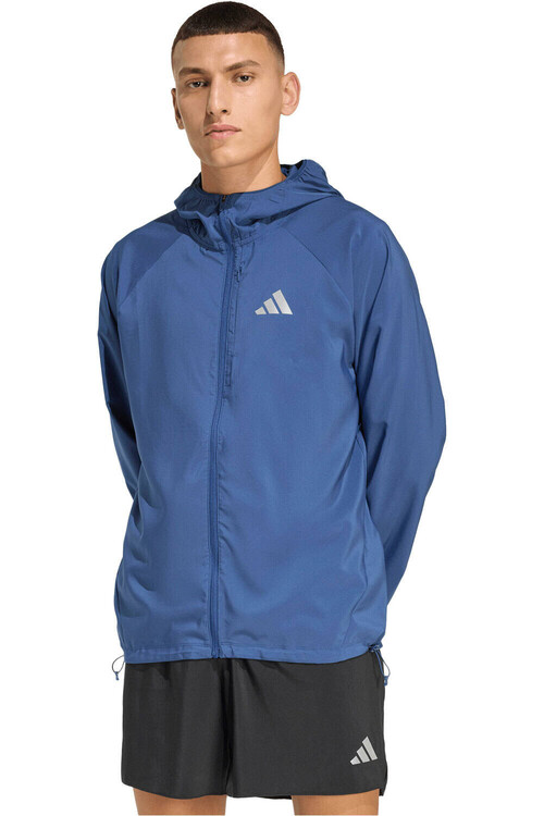 adidas CHAQUETA RUNNING HOMBRE RUN ESSENTIALS AZUL