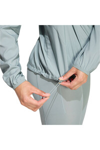 adidas Chaqueta Running Mujer ADI365 ICONIC AZUL vista detalle