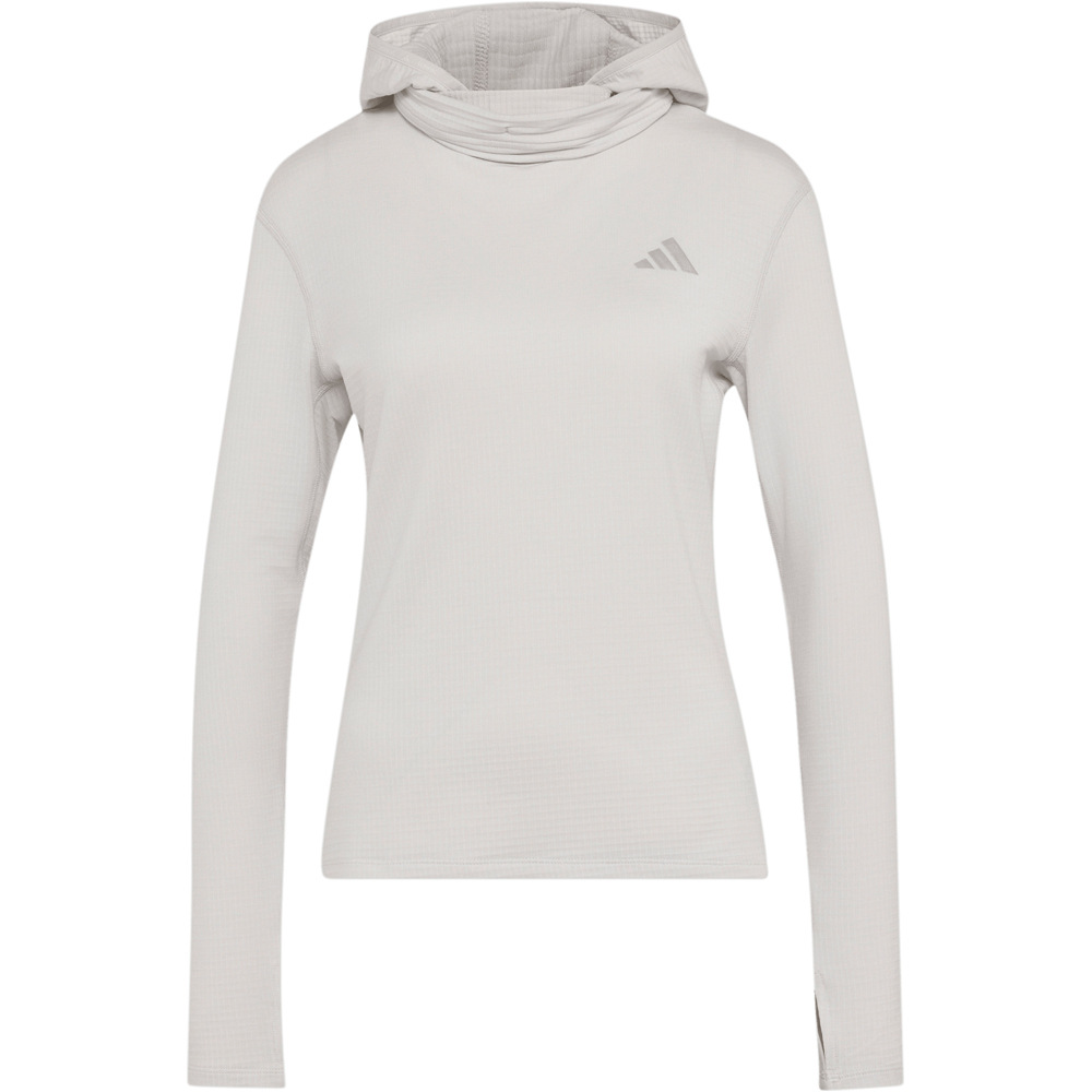 adidas Chaqueta Running Mujer ADI365 RUNNING ESSENTIALS GRIS 04