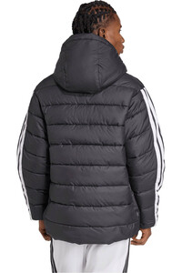 adidas chaquetas hombre ESS 3S SD HD JK NEGRO vista trasera