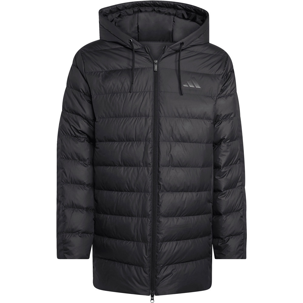 adidas chaquetas hombre ESSENTIALS 3 STRIPES NEGRO 05